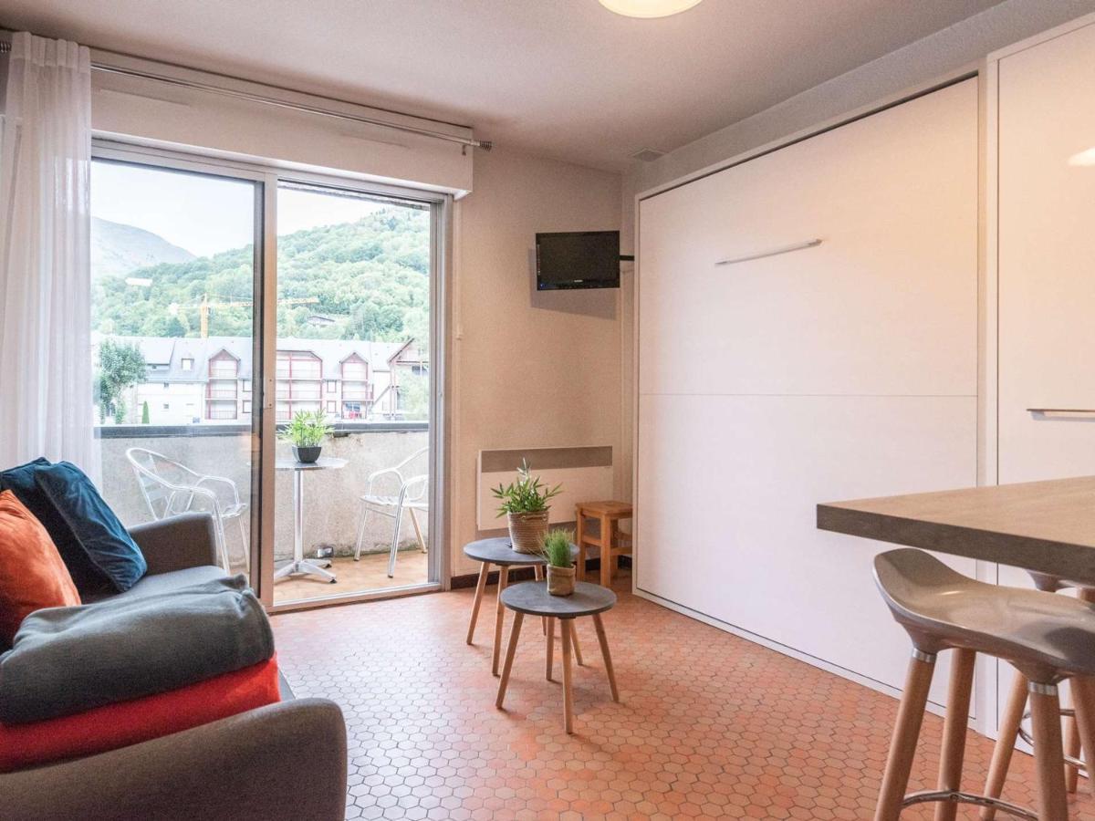 Charmant Studio Cabine 4 Pers. Avec Balcon, Proche Centre Et Thermes A Saint-Lary-Soulan - Fr-1-296-231 Luaran gambar
