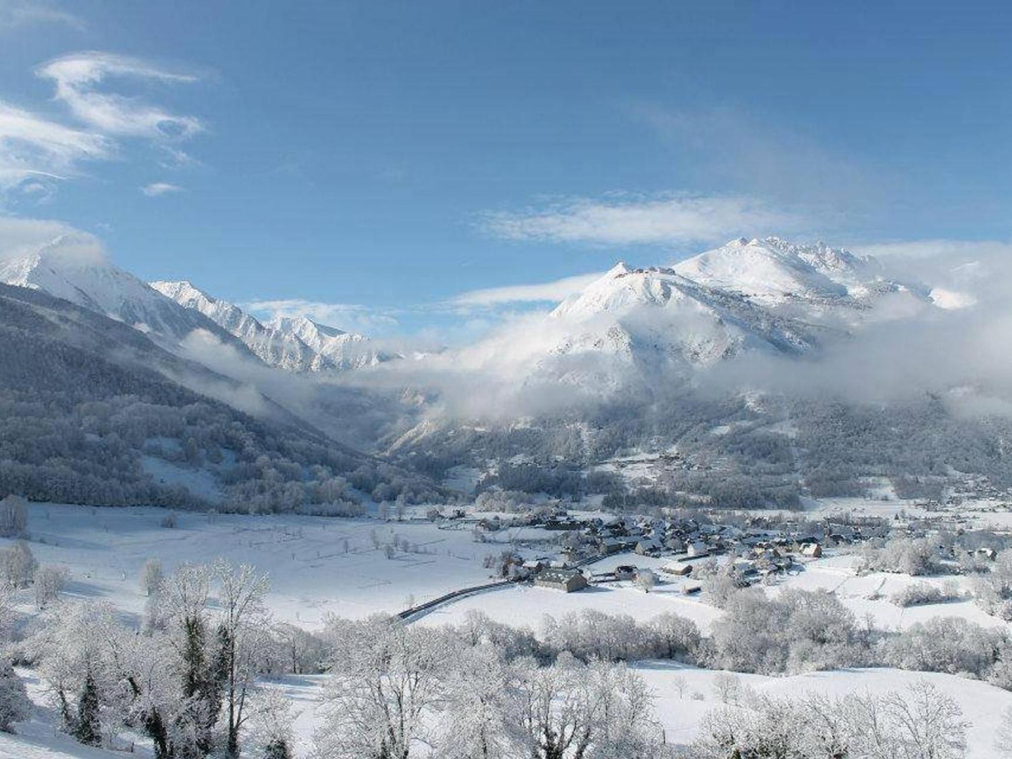 Charmant Studio Cabine 4 Pers. Avec Balcon, Proche Centre Et Thermes A Saint-Lary-Soulan - Fr-1-296-231 Luaran gambar