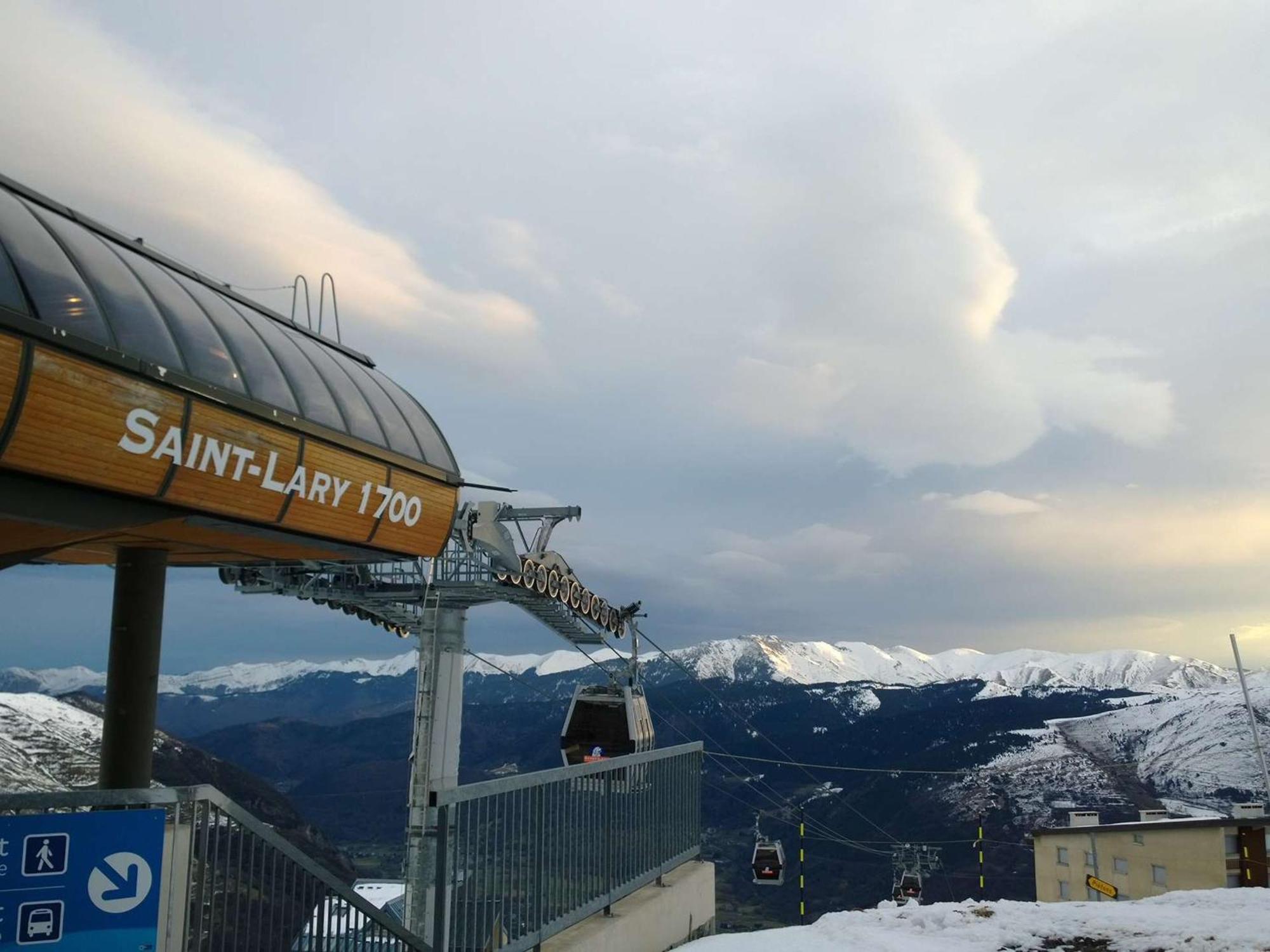 Charmant Studio Cabine 4 Pers. Avec Balcon, Proche Centre Et Thermes A Saint-Lary-Soulan - Fr-1-296-231 Luaran gambar