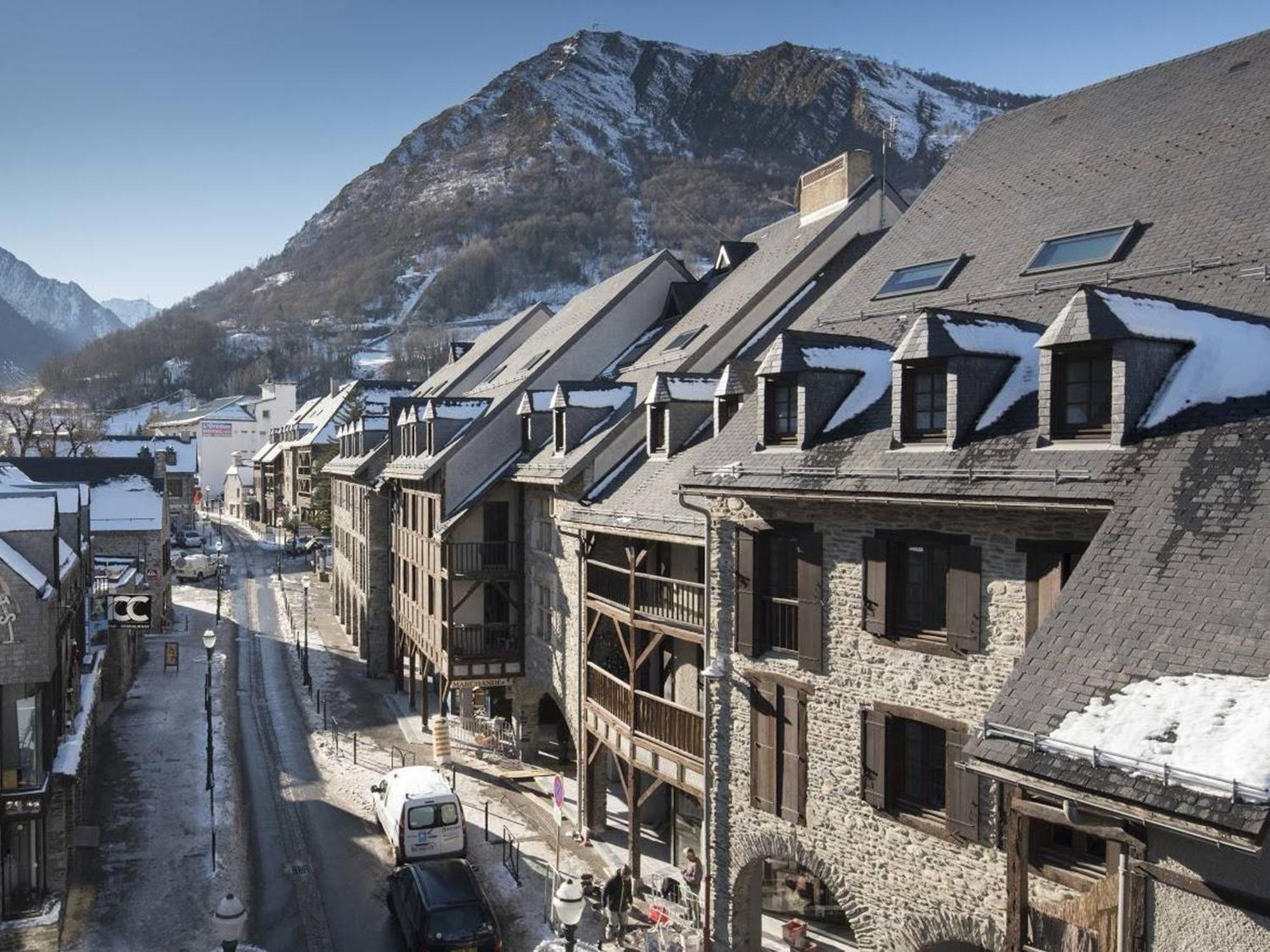 Charmant Studio Cabine 4 Pers. Avec Balcon, Proche Centre Et Thermes A Saint-Lary-Soulan - Fr-1-296-231 Luaran gambar