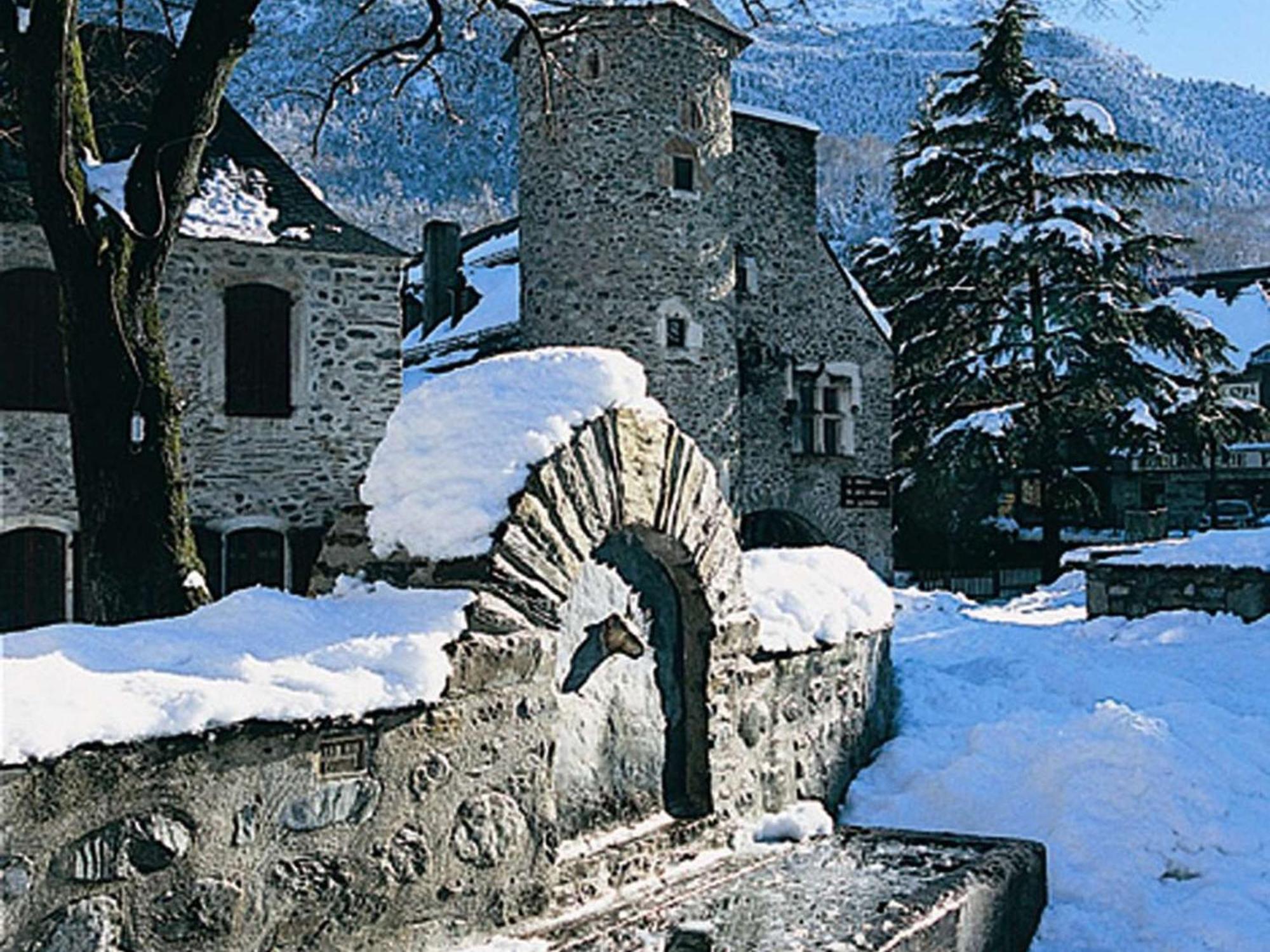 Charmant Studio Cabine 4 Pers. Avec Balcon, Proche Centre Et Thermes A Saint-Lary-Soulan - Fr-1-296-231 Luaran gambar
